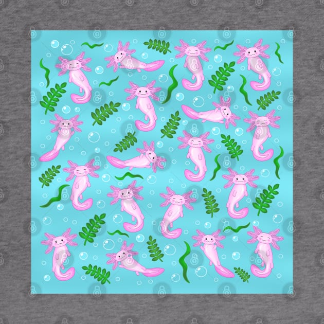 Axolotl pattern by Purrfect